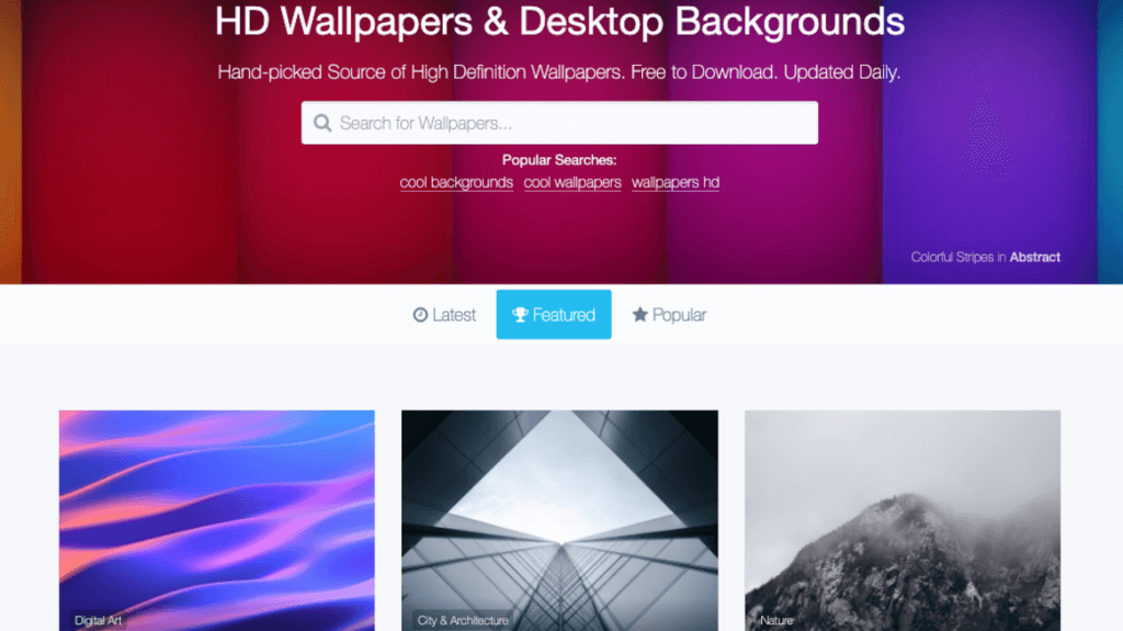 HDWallpapers cung cấp cho bạn kho hình nền desktop độ nét cao vô cùng đa dạng