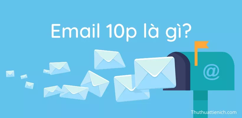 Giao diện Email 10 phút trên 10minutemail.net