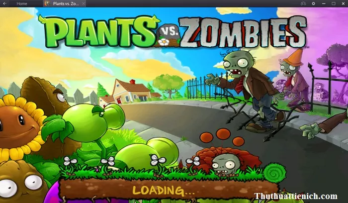 Hình ảnh gameplay Plants vs Zombies