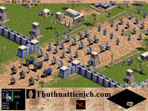 Mã lệnh game Đế Chế AOE 1