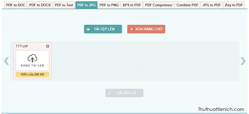 Quá trình chuyển đổi PDF sang hình ảnh trên PDFtoimage